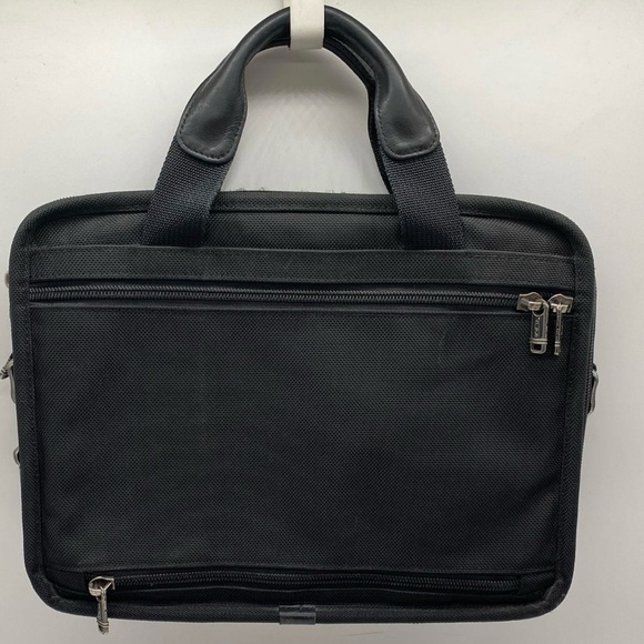 TUMI Unisex Briefcase Tech Bag Expandable Multiple Compartments - Picture 3 of 13